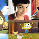 Clockwise from left: My Neighbor Totoro, Amélie, Paddington 2, and Big City Greens.